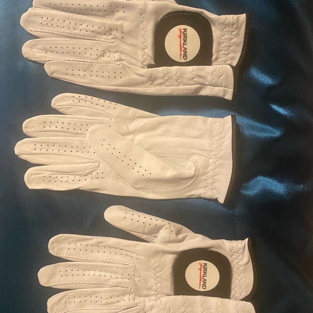3 men’s golf gloves